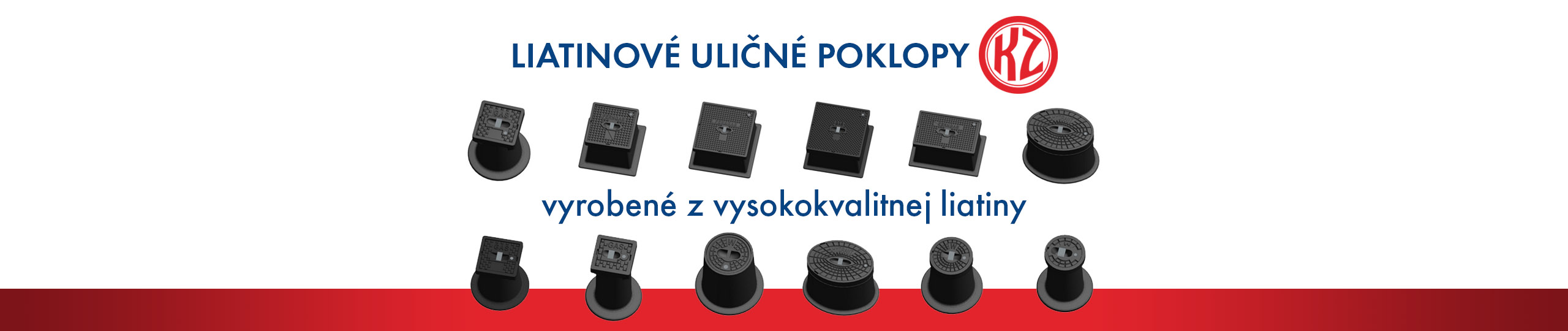 Liatinové poklopy